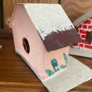 Putz House🎄mini vintage Christmas decor